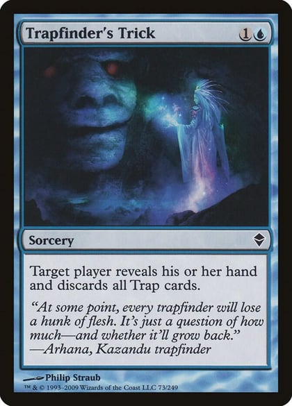 Trapfinder's Trick, Zendikar 73