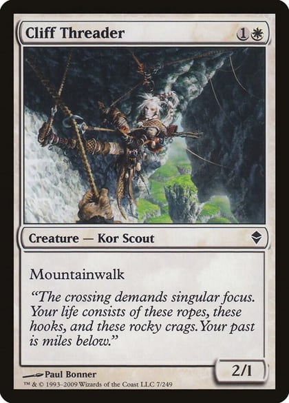 Cliff Threader, Zendikar 7