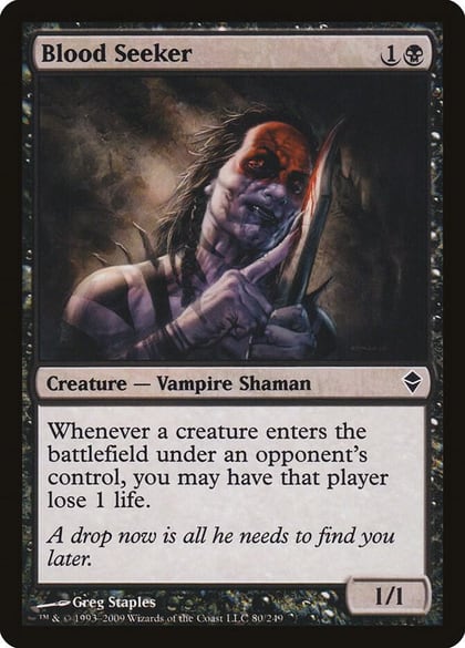 Blood Seeker, Zendikar 80