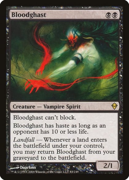 Bloodghast, Zendikar 83