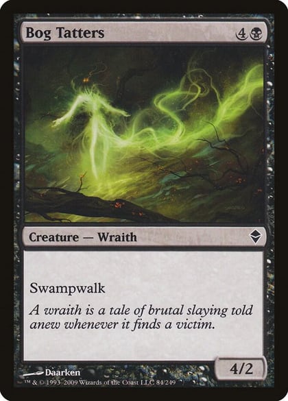 Bog Tatters, Zendikar 84