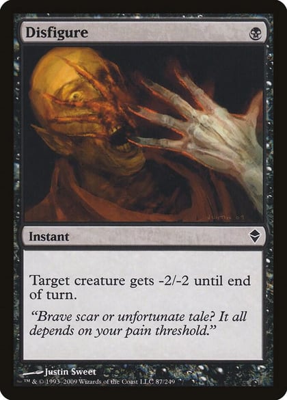 Disfigure, Zendikar 87