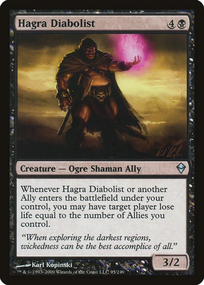 Hagra Diabolist, Zendikar 95