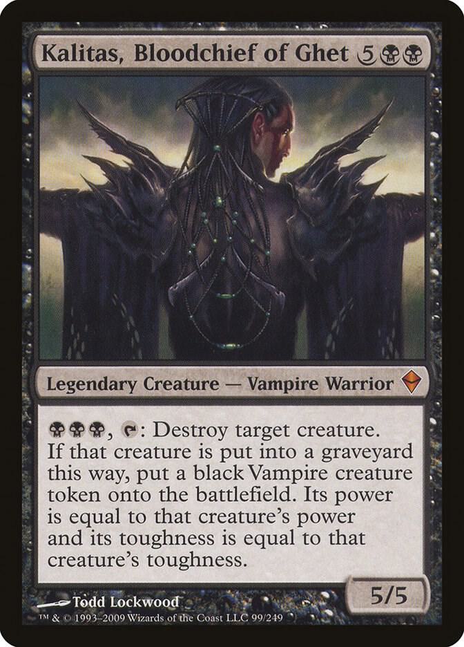 Kalitas, Bloodchief of Ghet, Zendikar 99