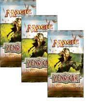 Zendikar - 3x Booster Packs (draft set), Zendikar P32792