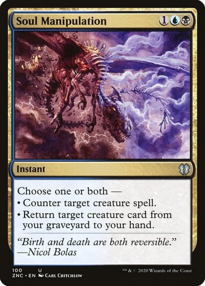 Soul Manipulation, Commander: Zendikar Rising 100