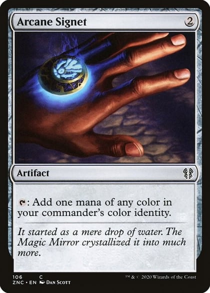 Arcane Signet, Commander: Zendikar Rising 106