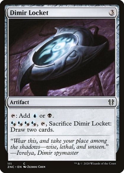 Dimir Locket, Commander: Zendikar Rising 111