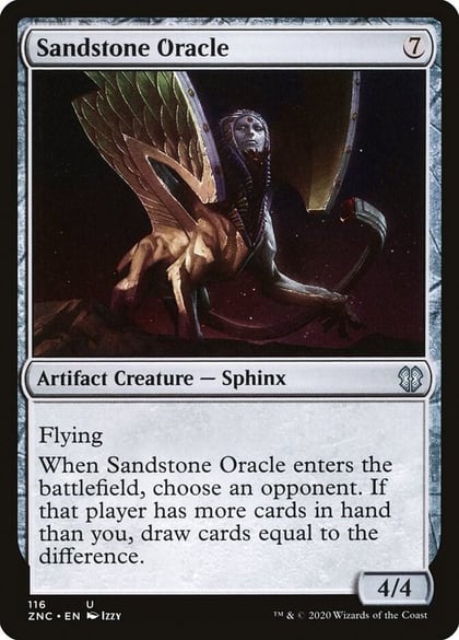Sandstone Oracle, Commander: Zendikar Rising 116