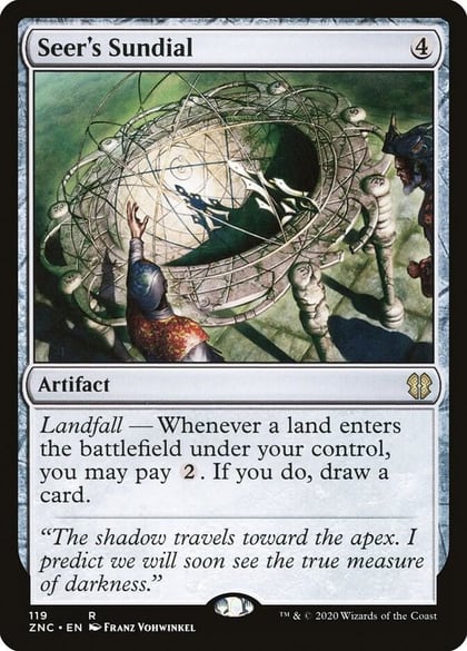 Seer's Sundial, Commander: Zendikar Rising 119