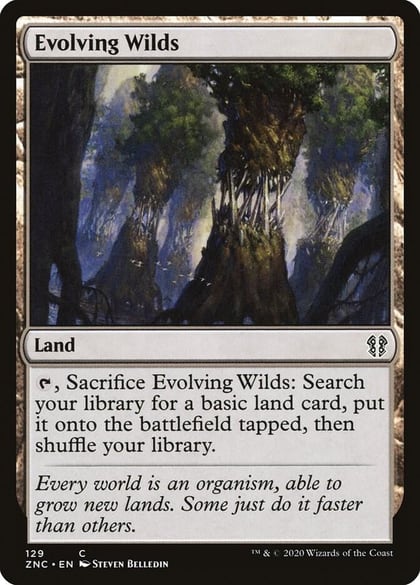Evolving Wilds, Commander: Zendikar Rising 129