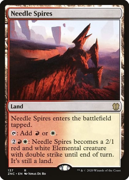 Needle Spires, Commander: Zendikar Rising 137
