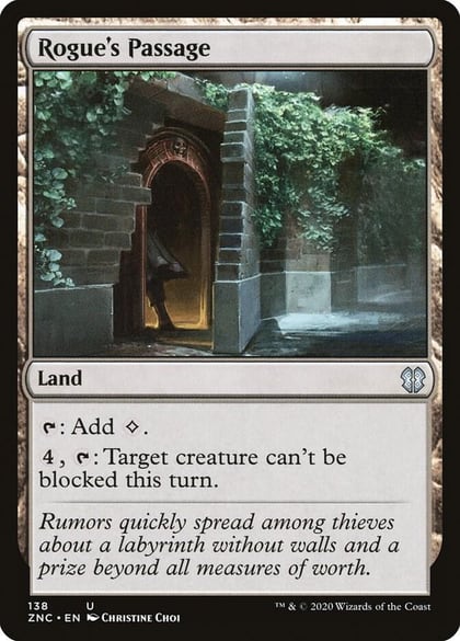 Rogue's Passage, Commander: Zendikar Rising 138