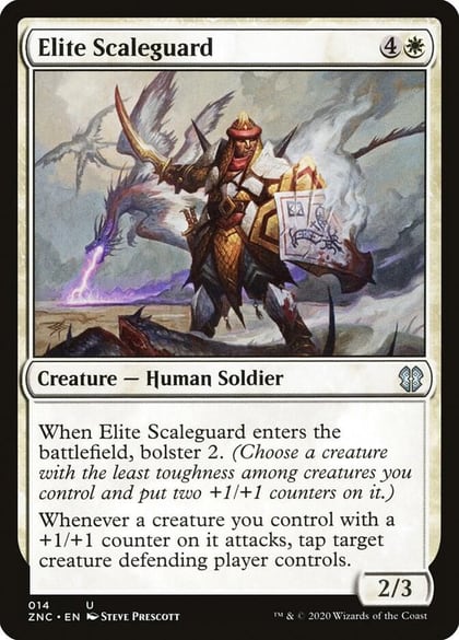 Elite Scaleguard, Commander: Zendikar Rising 14