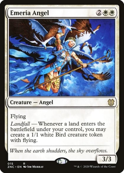 Emeria Angel, Commander: Zendikar Rising 15
