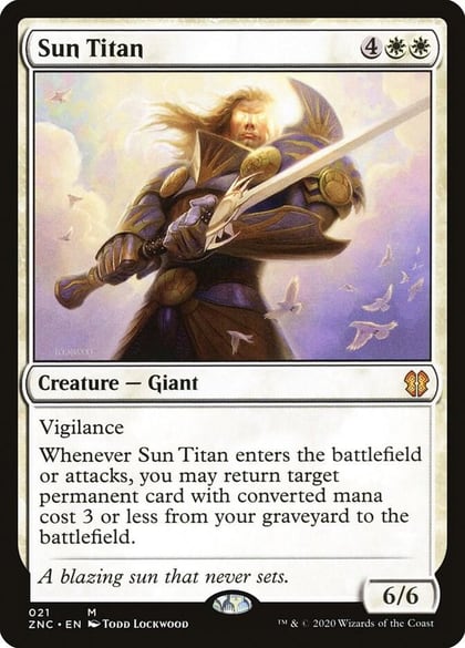 Sun Titan, Commander: Zendikar Rising 21