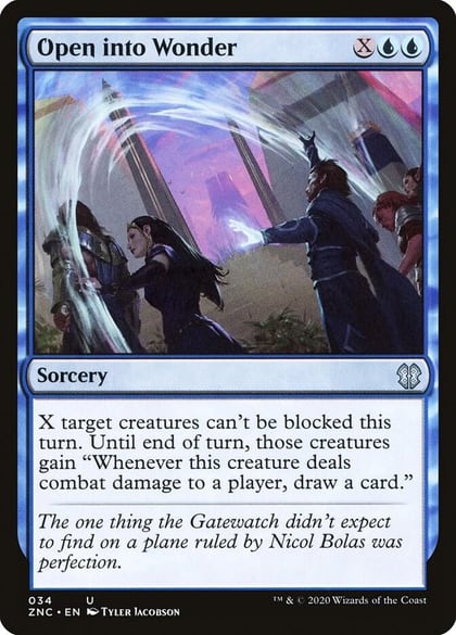 Open into Wonder, Commander: Zendikar Rising 34