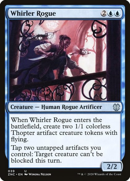 Whirler Rogue, Commander: Zendikar Rising 39
