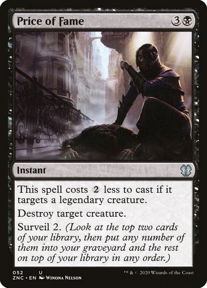 Price of Fame, Commander: Zendikar Rising 52