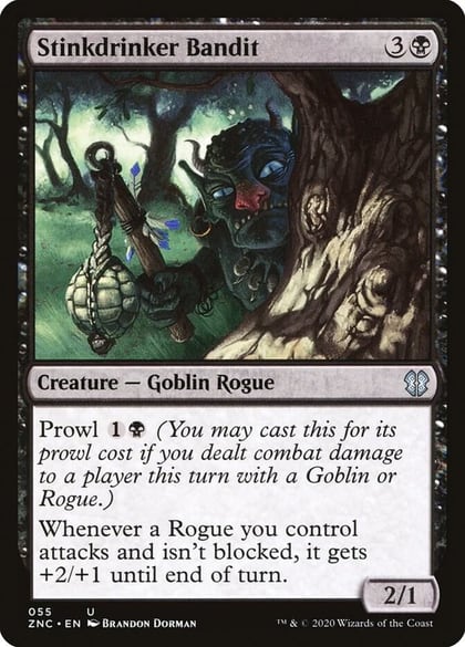 Stinkdrinker Bandit, Commander: Zendikar Rising 55