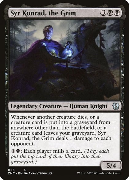 Syr Konrad, the Grim, Commander: Zendikar Rising 56