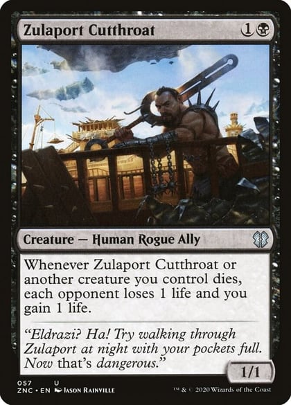 Zulaport Cutthroat, Commander: Zendikar Rising 57