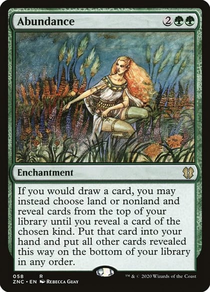 Abundance, Commander: Zendikar Rising 58