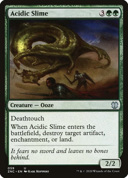 Acidic Slime, Commander: Zendikar Rising 59