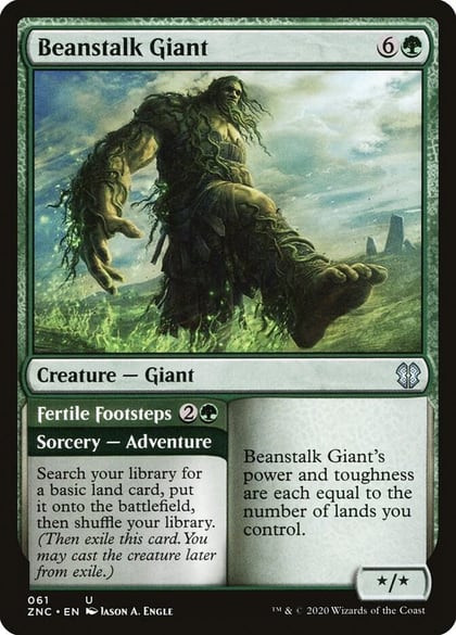 Beanstalk Giant, Commander: Zendikar Rising 61