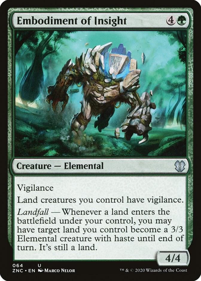 Embodiment of Insight, Commander: Zendikar Rising 64
