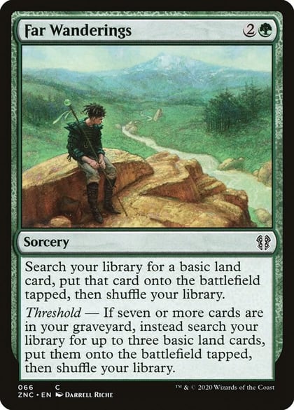 Far Wanderings, Commander: Zendikar Rising 66