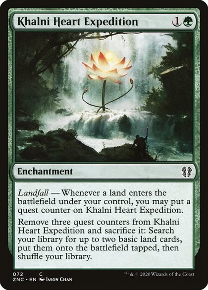 Khalni Heart Expedition, Commander: Zendikar Rising 72