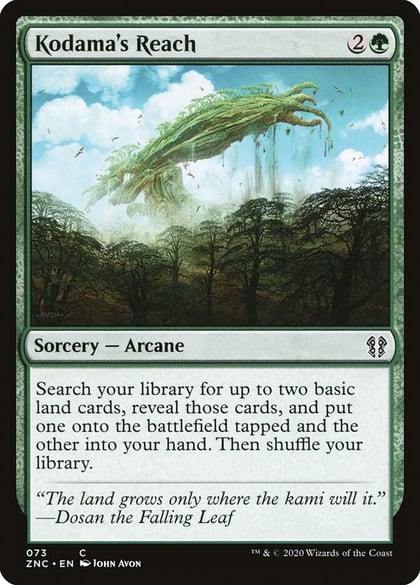 Kodama's Reach, Commander: Zendikar Rising 73