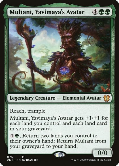 Multani, Yavimaya's Avatar, Commander: Zendikar Rising 75