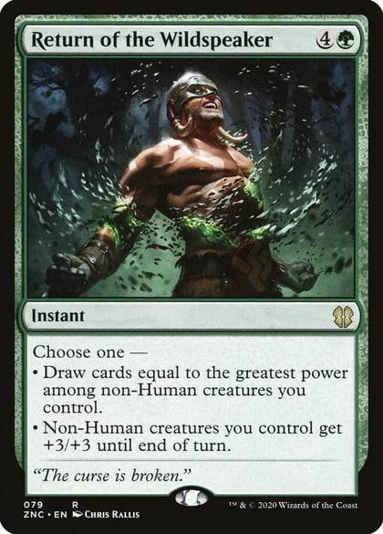 Return of the Wildspeaker, Commander: Zendikar Rising 79