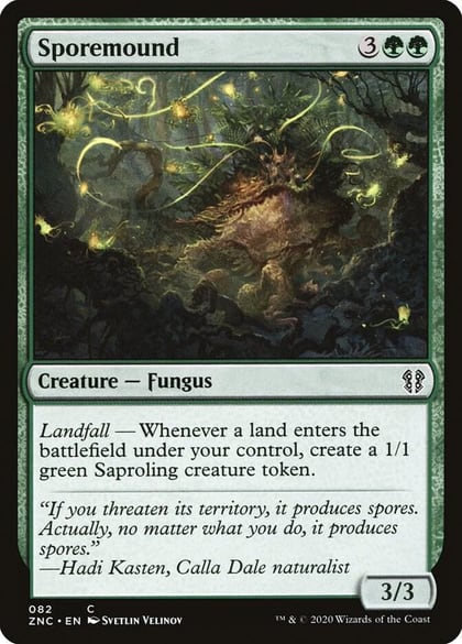 Sporemound, Commander: Zendikar Rising 82