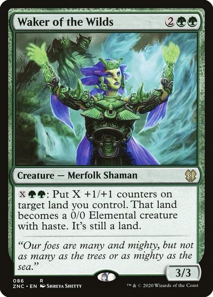 Waker of the Wilds, Commander: Zendikar Rising 86