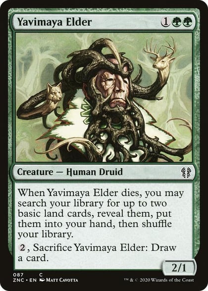 Yavimaya Elder, Commander: Zendikar Rising 87