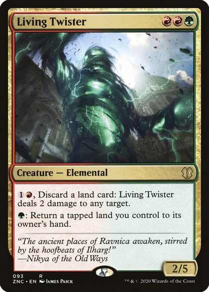 Living Twister, Commander: Zendikar Rising 93