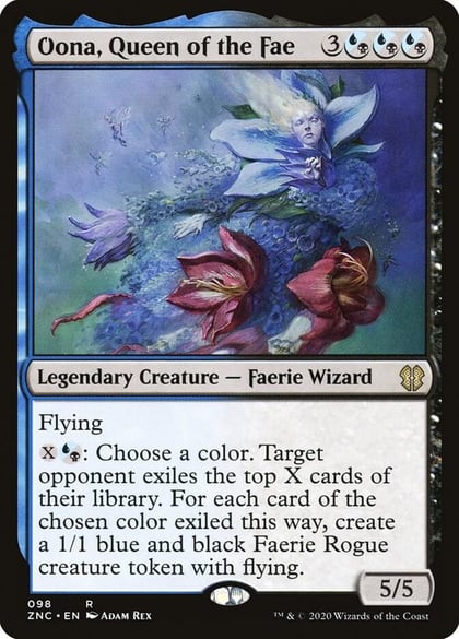 Oona, Queen of the Fae, Commander: Zendikar Rising 98