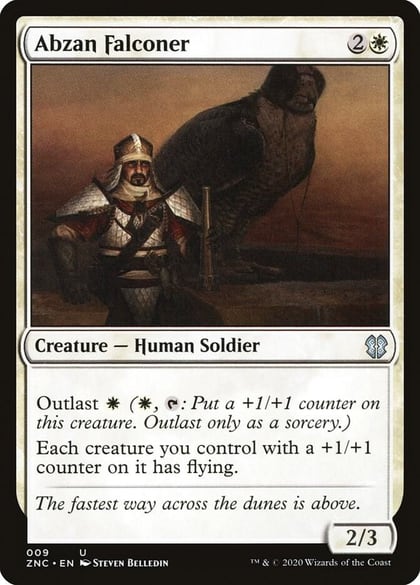 Abzan Falconer, Commander: Zendikar Rising 9