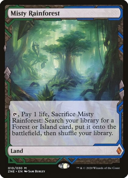 Misty Rainforest, Zendikar Rising Expeditions 10
