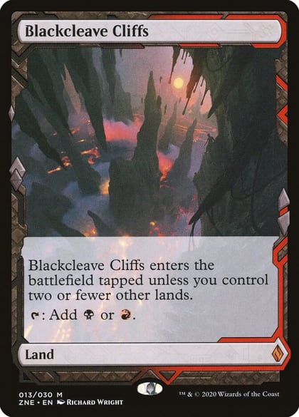 Blackcleave Cliffs, Zendikar Rising Expeditions 13