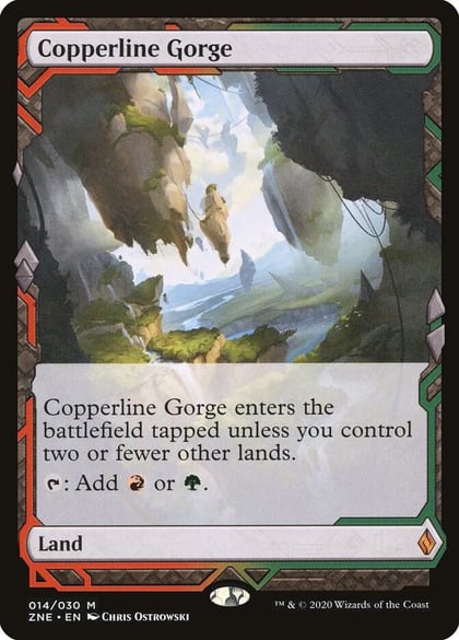 Copperline Gorge, Zendikar Rising Expeditions 14