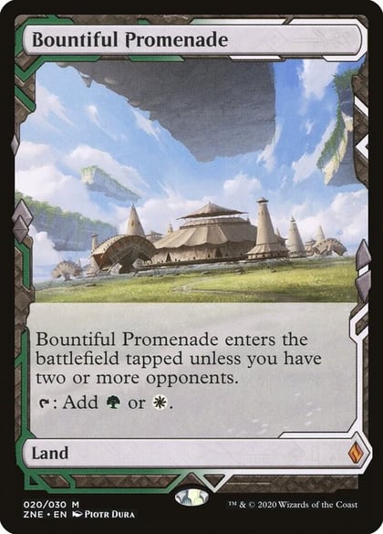 Bountiful Promenade, Zendikar Rising Expeditions 20