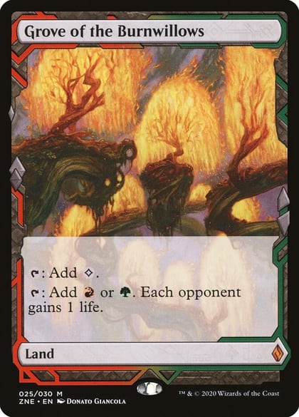 Grove of the Burnwillows, Zendikar Rising Expeditions 25