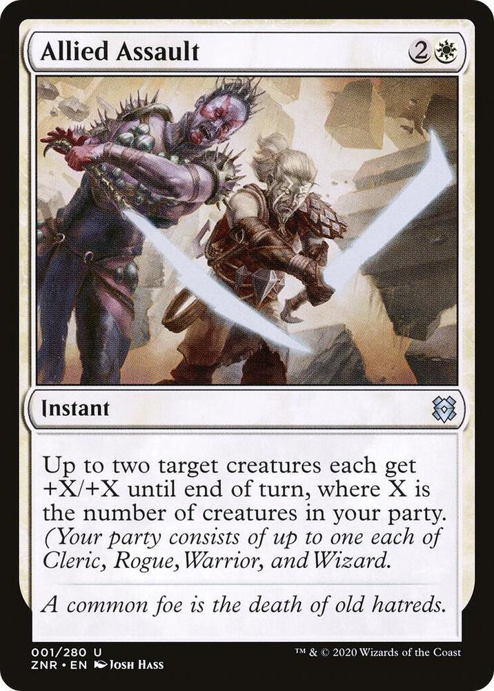 Allied Assault, Zendikar Rising 1