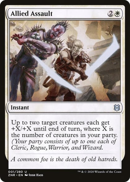 Allied Assault, Zendikar Rising 1