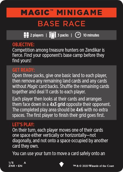 Magic Minigame: Base Race, Zendikar Rising 1