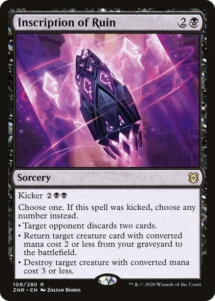 Inscription of Ruin, Zendikar Rising 108